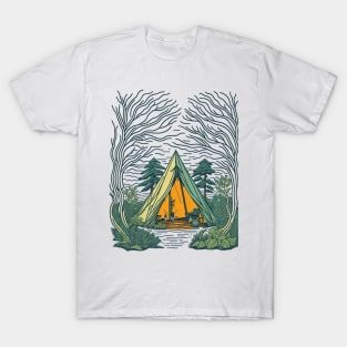 MY TENT IN THE WILD T-Shirt